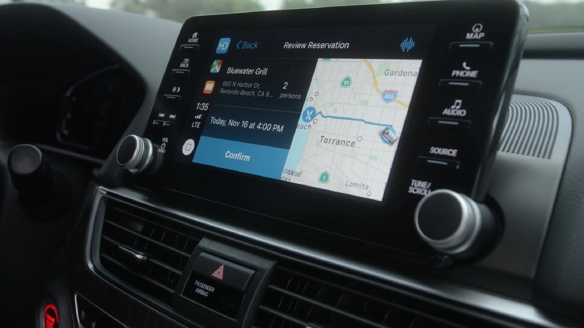 Honda Dream Drive — connected-vehicle prototype showcasing in-vehicle commerce, voice interaction, and passenger experiences. Banner with the Honda Dream Drive wordmark over an automotive interior.