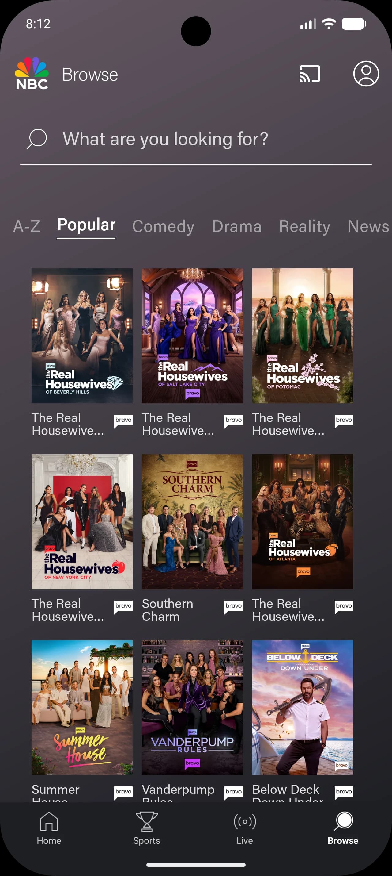 NBC — browse