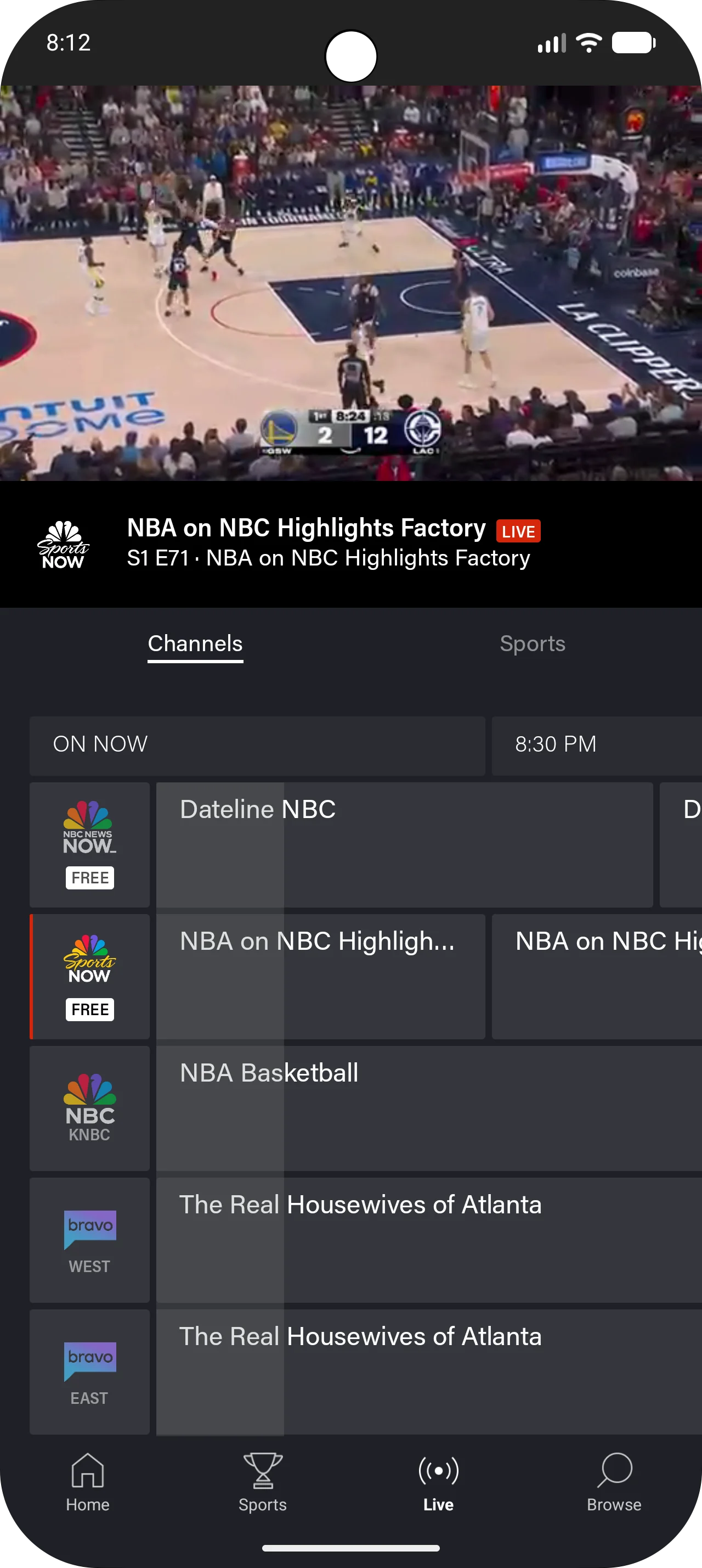 NBC — live