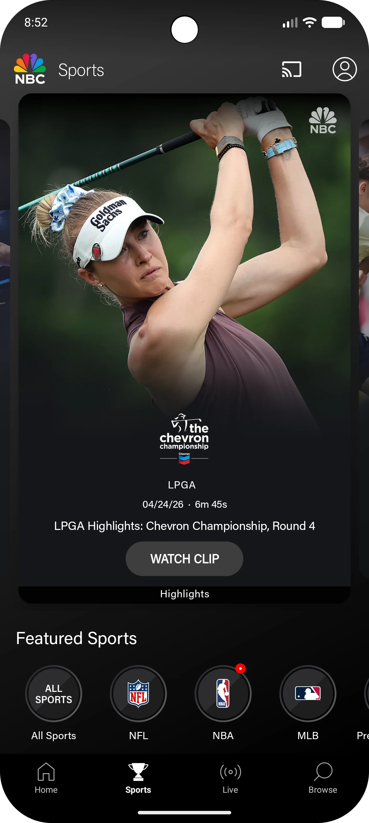 NBC — sports
