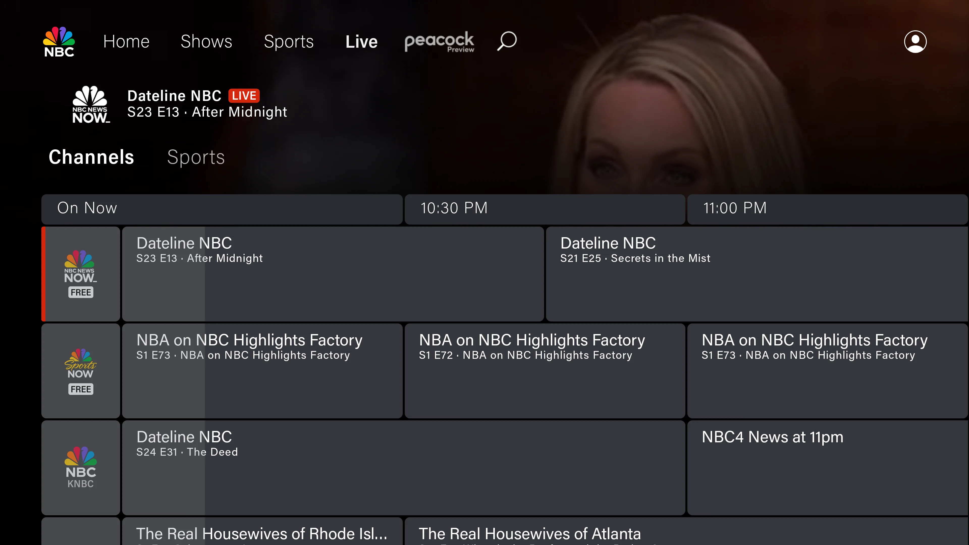 NBC CTV — live guide