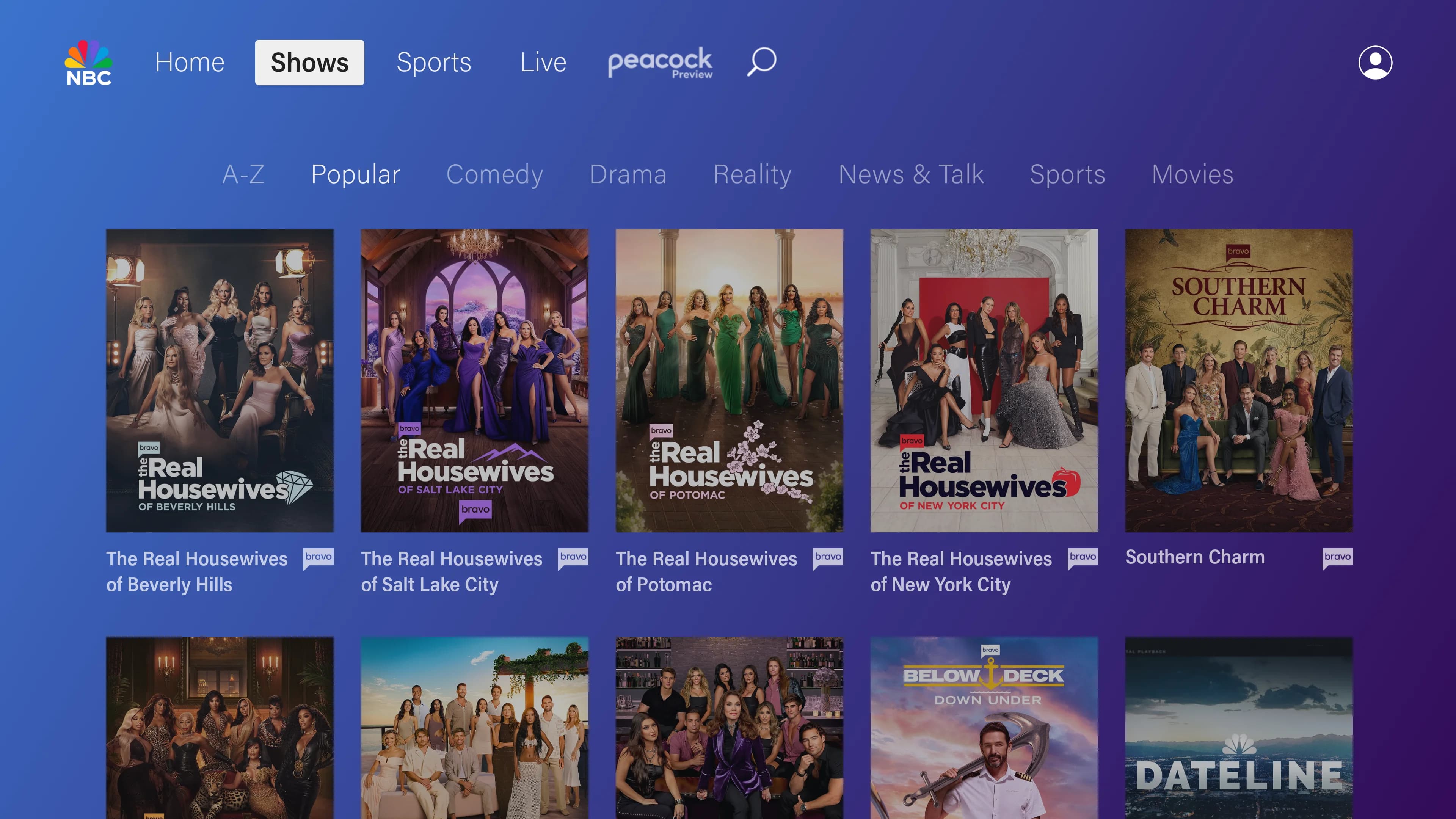NBC CTV — shows