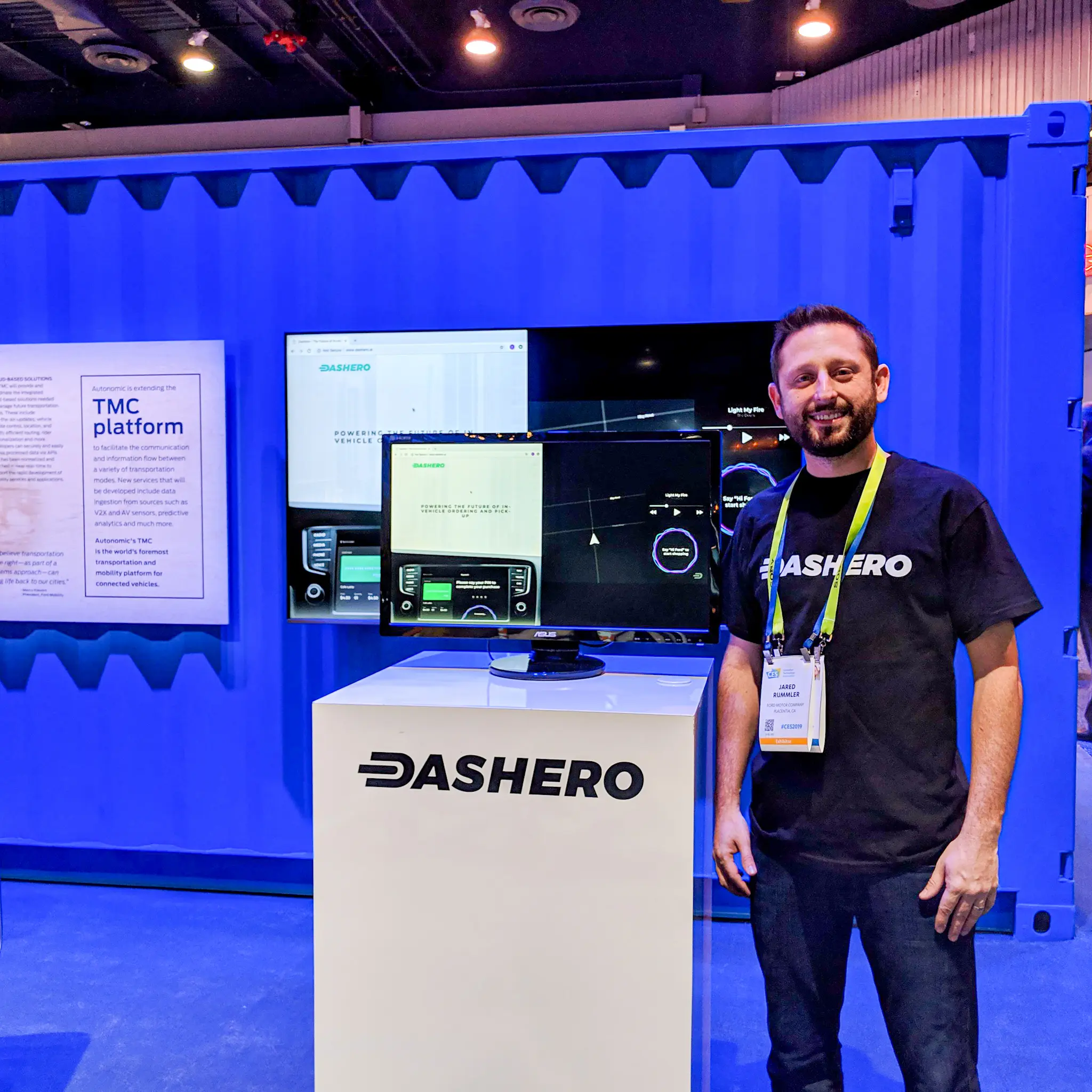 Dashero Booth at CES